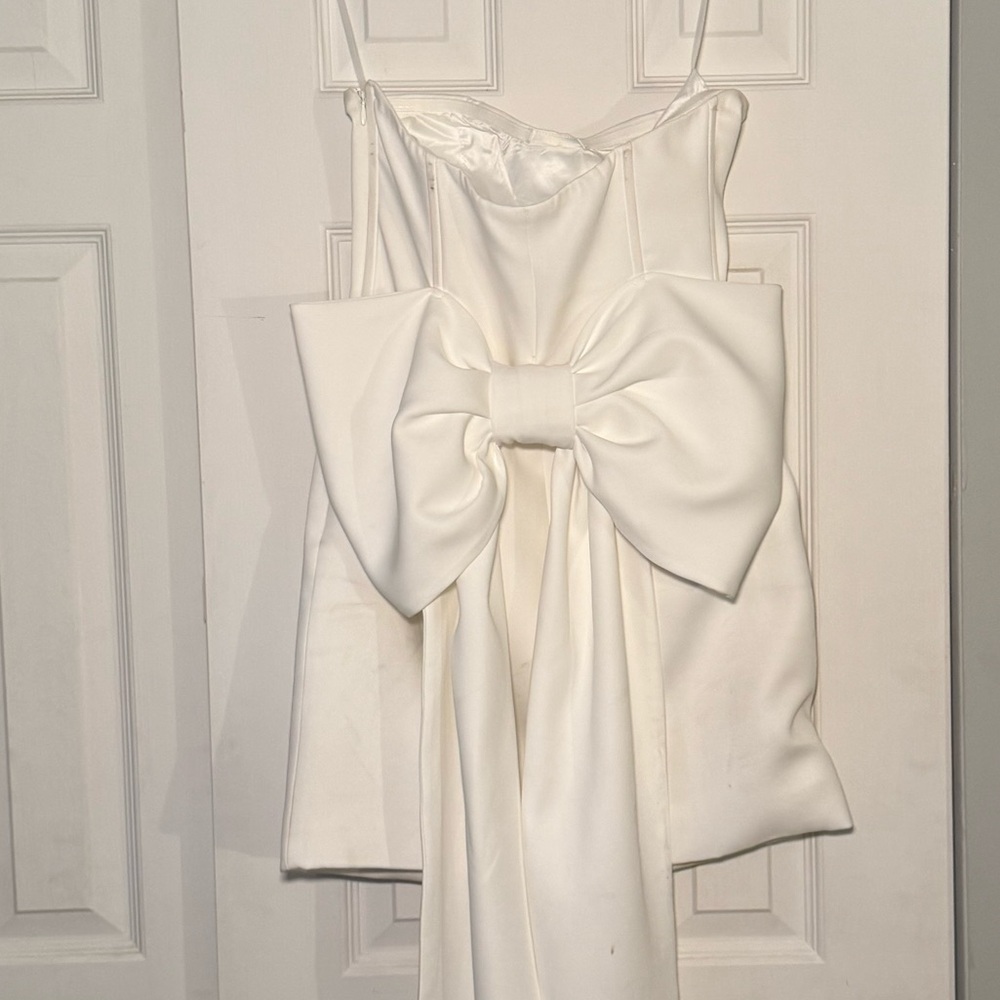 Meshki Bow Mini Dress